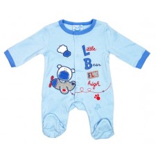Rock a Bye baby - Baby Bear Fly High - Cotton Romper -- £5.99 per item - 3 pack