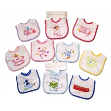 Nursery Time Set of five bibs price £1.75 for 5 pack - 0.35 PENCE EACH -- £ 1.75 - 6x5 packs