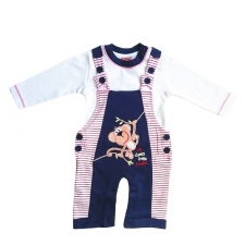 CHEEKY CHIMP  ' MY CHEEKY LITTLE FRIEND ' Dungaree set -- £6.99 per item -  3 pack