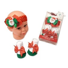 Nursery Time Baby Headband and Socks Set - Santa  0746 -- £3.99 - 3 sets