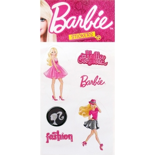 Barbie Girl printed polo with free stickers -- £4.99 per item - 8 pack
