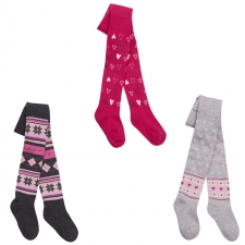 BABY GIRLS TIGHTS IN 3 PRINTS -- £1.50 per item - 12 pack