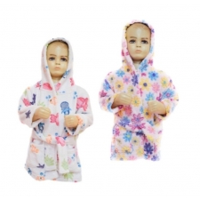 Soft Touch - INFANTS MICROFIBRE HOODED ROBE: FBR37 -- £4.99 per item - 6 pack