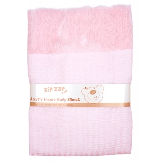 ZIP ZAP - Luxury Baby Shawl (in 4 colours) -- £4.99 per item - 4 pack