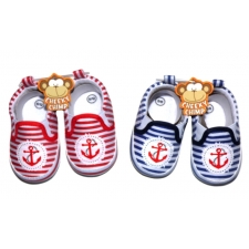 Baby Boy's stripy Shoes -- £2.99 per item - 12 pack