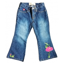 NEWLY ADDED - EX GAP - JEANS WITH ' FLOWER & BIRD' EMBROIDERY -- £6.99 per item - 4 pack