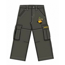 DISNEY BOYS CANVAS TROUSERS IN  CHARCOAL & BEIGE -- £6.99  per item - 6 pack