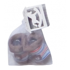 Rock A Bye Baby Socks In A Mesh Bag - Teddy -- £0.90 per item - Pack Quantity -  6 Pack