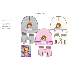 PRINCESS HAT & GLOVES IN 3  colours -- £3.25 per item - 6 pack