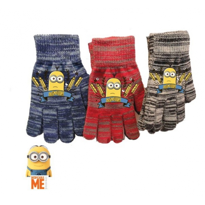 MINIONS  GLOVES IN 3 COLOURS -- £1.99 per item - 8 pack