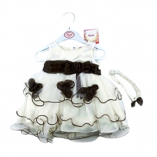 Poshh - Special Occasion 3 Tier Dress, Panties & Headband Set -- £6.99 per item - 5 pack