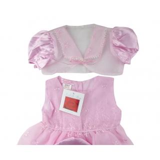 Isabelle Rose - Special Occasion Dress in Pink with Bolero -- £4.99 per item - 6 pack