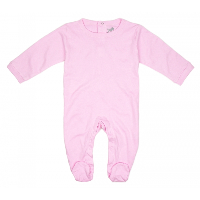Rock A Bye Baby Sleep Suit In Pink -- £3.50 per item - 6 pack