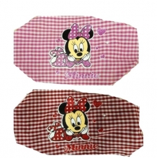 DISNEY MINNIE HEAD BANDS IN GINGHAM -- ITEM PRICE £1.20 - PACK SIZE: 6
