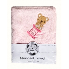 SNUGGLE BABY  "TEDDY" TOWEL IN PINK -- £4.99 per item - 3 pack