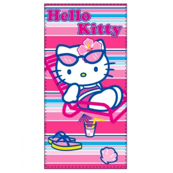 HELLO KITTY  FAST DRY LARGE TOWEL -- £5.99 per item - 4 pack