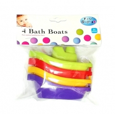 First Steps  BATH BOATS -- £1.20  per item - 4 pack