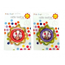 First Steps  RATTLE & TEETHER -- £1.99  per item - 2 pack