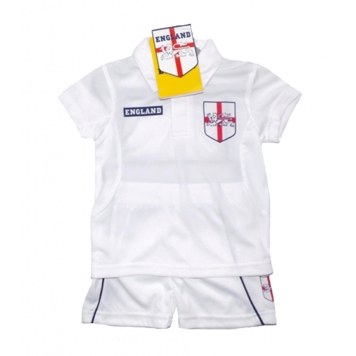 England Football Sets with polo top - WHITE & NAVY  --  £3.99 per item - 5 pack