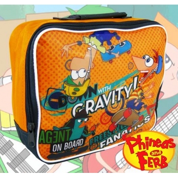PHINEAS & FERB LUNCH BAG --  Item price £1.99 - 4 pack