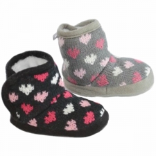 SOFT TOUCH - PRINTED KNITTED BOOTS: B1273 -- £3.50 per item - 6 pack