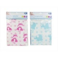 First Steps baby changing mat - Tiger & Elephant -- £1.25 per item - 6 pack